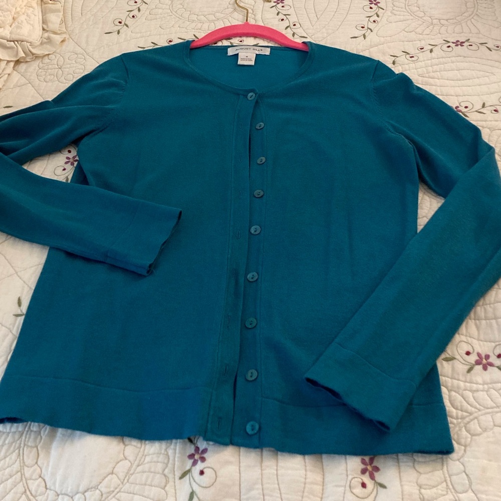 August Silk sweater